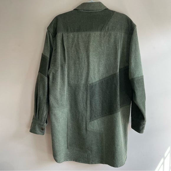 NWT ETRO Vanessa Patchwork Denim Button Up Shirt - Picture 7 of 15